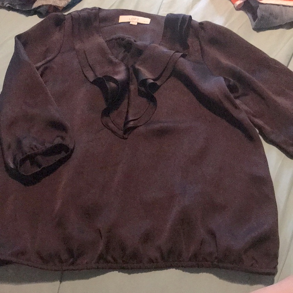 LOFT Quarter Sleeve Blouse